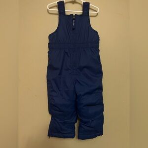 L.L Bean blue boys snow bibs 3T